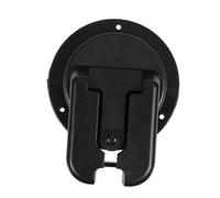 HOLIDYOYO Car Microphone Holder Clip Hook Black Plastic Material Radio Mic Mount for Car Phone Holder