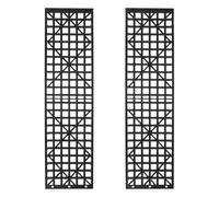 HOLIDYOYO Car Tire Traction Pads 1 Pair, Anti-slip Plastic Wheel Skid Plates, Folded in Three Sections, Easy to Install, Portable Traction Mats for Offroad Snow Mud Climbing