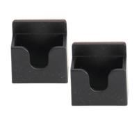 HOLIDYOYO Cb Radio Microphone Hanger Holder 2 Pcs with Adhesive Backing Secure Grip Pvc Clip Universal Compatibility for Microphone for Cars and Homes