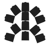 HOLIDYOYO CD Mailer Paper Envelopes 12pcs Black Cardstock Elegant Storage Holder for CD DVD Packaging and Wedding Cards
