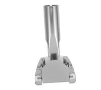 HOLIDYOYO Chrome Plated Mop Rod Clip Replacement Clamp for Commercial Cleaning Mops and Easy to Install Compatible with Various Broom Heads for Large Office Mall Hotel Floor Maintenance