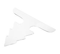 HOLIDYOYO Clear Acrylic Christmas Cutting Board Handle Template for Kitchen Tracing Stencils Lightweight Charcuterie Board Guide with High Transparency for Precise Woodworking and Cooking