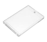 HOLIDYOYO Clear Card Protector Case for Baseball Game Cards Display Frame Easy Open Transparent Blue