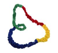 HOLIDYOYO Cooperative Stretchy Band Elastic Rope for Group Activities Colorful Dynamic Movement Enhancing Teamwork and Body Coordination