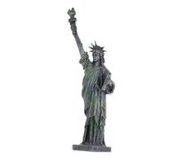 HOLIDYOYO Creative Resin Statue of Liberty Figurine for Office and Home Decor Crown and Torch Souvenir Model Small York City Landmark Tabletop Ornament Aquarium and Garden Decoration
