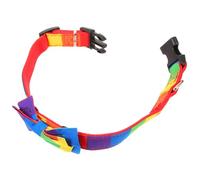 HOLIDYOYO Cute Adjustable Rainbow Cat Collar with Bowknot for Pets Safe Comfortable Design for Daily Life and Photo Shoots for Small Cats and Dogs