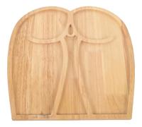 HOLIDYOYO Decorative Tray Wood Charcuterie Board Funny Serving Platter Butts Shape Wood Tray Fruit Cheese Serving Board Food Platter for Home Kitchen Wooden