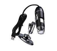 HOLIDYOYO Digital Electron Microscope USB Electronic Magnifier for Home Education Science Lab Inspection with HD Lens Body