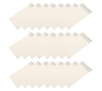 HOLIDYOYO Disposable Decorative Napkins and Semiconductor Wafer Drying for Kitchen and Smooth Texture 100pcs with Silver Trim, Thin Structure No Static Disposable Guest Towels