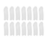 HOLIDYOYO Disposable Finger Protective Cover Lightweight White Polyester 150pcs Suitable for Everyday Work