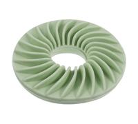 HOLIDYOYO Dog Slow Feeder Bowl Green Slow Eating Fun Toy Food Dispensing Feature for Chewing and Boredom Relief Suitable for Medium and Large Dogs