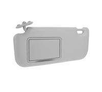HOLIDYOYO Driver Side Left Sun Visor Extension with Makeup Mirror Polarized Glare Automotive Windshield Shade for Grey Sunshade Blocker Enhancing Visibility and Interior Style