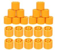 HOLIDYOYO Edge Banding Rollers Sturdy Replacement Wheels 20pcs with Smooth Movement and Abs Material for Edge Banding Machine for Woodworking Projects and Professional Settings