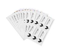 HOLIDYOYO Egg Produce Date Stickers Self-Adhesive Egg Labels for Fresh Eggs White Sticker Sheets Easy Peel with Excellent Adhesion for Egg Cartons Packaging and Farmers' Market Stall