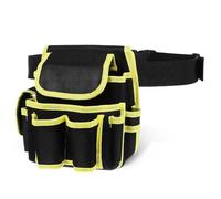 HOLIDYOYO Electrician Tool Pouch Lightweight Electrician Tool Bag Organizer Stylish and Durable Oxford Storage for Electrical Tools Convenient Carry for Enthusiasts Vibrant