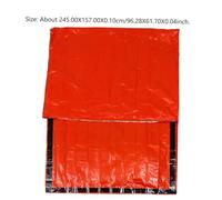 HOLIDYOYO Emergency Tent Heat Preservation Relief Shelter with Outer Bag Lightweight Compact Outdoor Camping Gear for Hiking Fishing Golfing and Survival