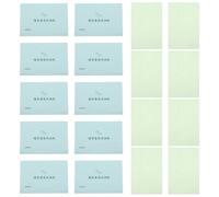 HOLIDYOYO Facial Oil Blotting Paper 10 Boxes Portable Oil Absorbing Tissues for Face Ultra Thin Double Sided Green Paper Sheets for Oily Skin Care for T-Zone the Nose Use