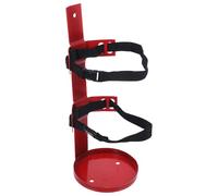 HOLIDYOYO Fire Extinguisher Bracket Wall Mount 2Kg Sturdy Iron Hanger with Corrosion Protection for Garage and Car Use, 36X14.2X14.2Cm