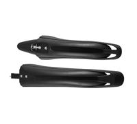 HOLIDYOYO Foldable Mountain Bike Mudguards Adjustable Front Rear Wheel Guards Abs Material Lightweight and Easy to Clean Bicycle Mud Flaps for Outdoor Cycling