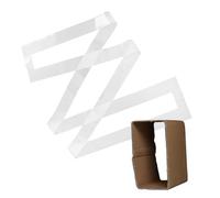 HOLIDYOYO Foldable Silicone Parking Line Stencil Kit, 3pcs Reusable Straight Line Drawing Template Set Box for Asphalt and Concrete Pavement Marking in Parking Lots