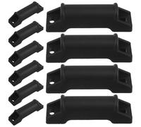 HOLIDYOYO Gaming Chair Footrest Attachment Heavy Duty 10pcs Plastic Chair Foot Rest Replacement Sliders for Office Chairs Furniture