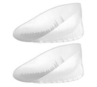 HOLIDYOYO Gel Shoe Pads U-Shaped Sebs Heel Cushions for Protecting and Relaxing Feet, Half Yard Pads Heel Mat for Foot Correct, 1 Pair Inserts Suitable for Sneakers and Flats