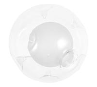HOLIDYOYO Glass Lampshade for Double Layer Round Ball Pendant Lamp Shade G9 Base Replacement 2cm Globe Shade Living Room Chandelier