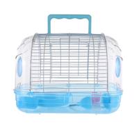 HOLIDYOYO Hamster Cage with Handle Portable Small Pet Nest House Blue Basic Habitat Suitable for Hamsters and Small Rodents Random Color