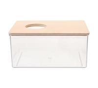 HOLIDYOYO Hamster Sand Box Acrylic Bath Box for Hamsters and Gerbils, Sanitary and Beneficial to Pet's Health, Suitable for Pet Cage with Simple Elegant Design