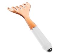 HOLIDYOYO Hand Held Deep Relaxation Massager with Sixfinger Dualhead Design and Resin Beads for Gentle Touch, Alleviating Facial Fatigue, for Facial and Body Massages at Home or Office