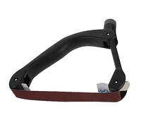 HOLIDYOYO Hand Sanding Block with Ergonomic Bow Shape and Sandpaper Holder Handle for Woodworking Polishing and Drywall Grinding Comfortable Grip Fine Sandpaper Included