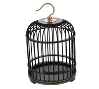 HOLIDYOYO Handcrafted Small Ebony Cricket Cage Basket Lightweight Insect Keeper for Outdoor Observation and Safe Storage of Grasshoppers Cicadas Reptiles