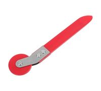 HOLIDYOYO Handheld Wallpaper Seam Roller Tool with Plastic Handle, Small Metal Wallcovering Pressure Wheel for Wallpaper and Peel-and-Stick Border Installation