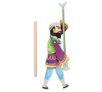 HOLIDYOYO Handmade Shadow Puppetry Kit for DIY Chinese Crafts Educational Puppet Theatre Early Learning Art with Non-Fading Colors Suitable for School and Family Activities