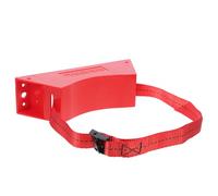 HOLIDYOYO Heavy-Duty Gas Cylinder Wall Mount Bracket with Strong Safety Strap for Propane Tanks Lightweight Plastic Gas Tank Holder for Hydrogen and Oxygen Cylinders Easy Installation Secure