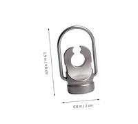 HOLIDYOYO Heavy Duty Gas Tank Hole Puncher Keychain Pendant Portable Camping Tool for Safe Gas Release Tear Resistant Design for Outdoor Use