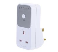 HOLIDYOYO Hour Adjustable Mechanical Timer Socket Uk Plug Programmable Countdown Outlet for Home Appliances Energy Saving Safety Power Socket with Multiple Timing Options