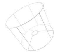 HOLIDYOYO Iron Wire Lampshade Frame E27 Socket 28cm Diameter 22cm Height Lamp Holder Frame for DIY Table Lamp and Pendant Light Fixture Cover