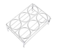 HOLIDYOYO Laboratory Crucible Stand Nickel-plated Wire Rack High Temperature Resistant Stable Base Practical Storage Shelf for Chemistry Experiments