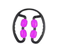 HOLIDYOYO Leg Massager Roller Stick Muscle Relaxation Tool for Yoga and Fitness Purple Ergonomic Design for Leg and Thigh Massage for Post-Workout Recovery