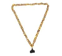 HOLIDYOYO Leopard Decor Magnetic Earphone Lost Strap Necklace Skin Friendly Chain for Wireless Earpieces and Comfortable Jewelry Accessory for Sports and Daily Use