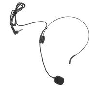 HOLIDYOYO Lightweight Over-Head Headset Microphone with Flexible Mic Boom and Voice Amplification for Music Recording Live Performance Speaking and Streaming on Laptop Computer Phone