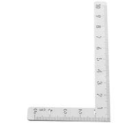 HOLIDYOYO Machinist Square Ruler Lightweight Portable Stainless Steel Woodworking Measuring Tool for Carpenters Engineers and Technical Drafting