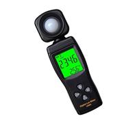 HOLIDYOYO Meter Photometer Digital Measuring Tool Handheld Spectrometer for Light Measuring in Library Mall Black Plastic 3pcs