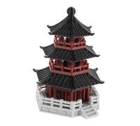 HOLIDYOYO Micro Japanese Temple Aquarium Decor Zen Garden Miniature Home Decor for Office Fairy Garden Kit