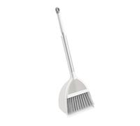 HOLIDYOYO Mini Broom and Dustpan Set Lightweight Adjustable Compact Cleaning Tool for Safe Polished Edges Household Use Random Color