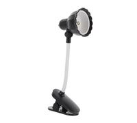 HOLIDYOYO Mini Clip-on LED Reading Lamp, Creative Small Table Light with Black Clamp, Portable Book Light for Study and Bedroom Use