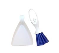 HOLIDYOYO Mini Hamster Cage Cleaning Tool Set 2 Random Color Brooms Dustpan Soft Bristle Pet Supplies for Small Animal Waste Removal