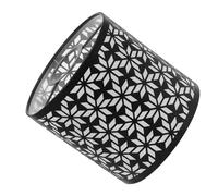 HOLIDYOYO Modern Iron Lamp Shade for Bulbs Large Hollow Out Metal Lampshade with Anti-Glare Design Table Wall Ceiling Light Cover for Bedroom Living Soft Lighting and Eye Comfort