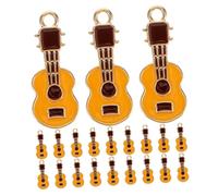 HOLIDYOYO Music Guitar Charms Pendant and Versatile Use with Fine Craftsmanship 25pcs Alloy Material for Jewelry Making for Daily Life Necklaces and Keychains